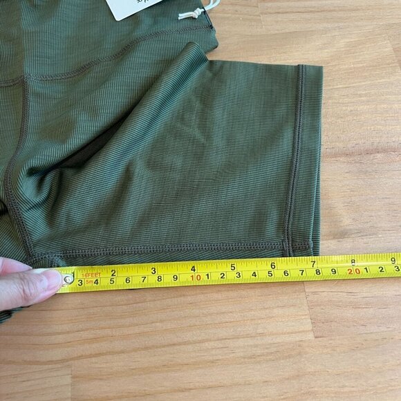Marine Layer Studio Bike Short Extra Small in Olive Green - Picture 7 of 7